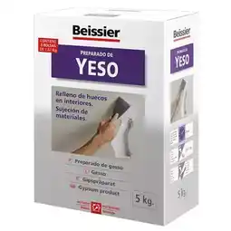 BricoCentro Beissier - preparado de - yeso fino de rellenos 5kg oferta