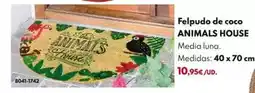 BricoCentro Felpudo de coco animals house oferta