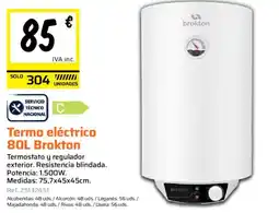 Obramat BROKTON Termo eléctrico oferta