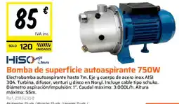 Obramat Bomba de superficie autoaspirante 750W oferta