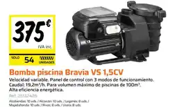 Obramat Bomba piscina Bravia VS 1,5CV oferta