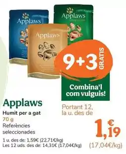 TiendAnimal Applaw - humedo para gato oferta