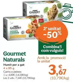 TiendAnimal Gourmet - humedo para gato oferta