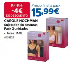 Costco CAROLE HOCHMAN Sujetador sin costuras oferta
