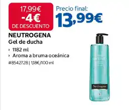 Costco NEUTROGENA Gel de ducha oferta