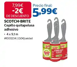 Costco SCOTCH-BRITE Cepillo quitapelusa adhesivo oferta