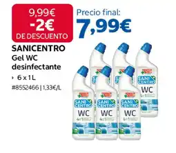 Costco SANICENTRO Gel WC desinfectante oferta
