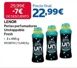 Costco LENOR Perlas perfumadoras Unstoppable Fresh oferta