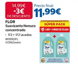 Costco FLOR Suavizante Nenuco concentrado oferta