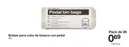 Zeeman Bolsas para cubo de basura con pedal oferta