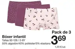 Zeeman Bóxer infantil oferta