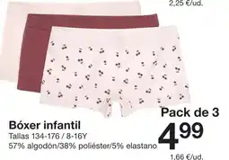 Zeeman Bóxer infantil oferta
