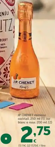 HiperDino JP CHENET mimosa cocktail ice blanc o rose oferta