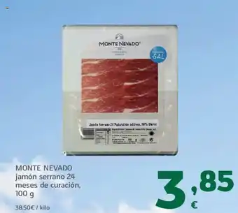 MONTE NEVADO jamón serrano 24 meses de curación