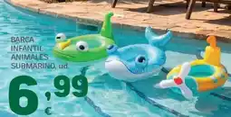 HiperDino Barca infantil animales submarino oferta