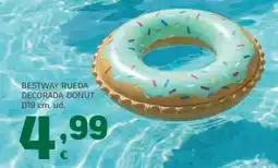 HiperDino Bestway rueda decorada donut oferta