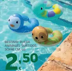 HiperDino Bestway rueda animales surtidos oferta