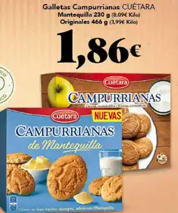 Gadis CUÉTARA Galletas Campurrianas Mantequilla Originale oferta