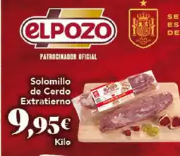 Gadis ELPOZO Solomillo de Cerdo Extratierno oferta