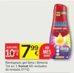 Consum Somat - rentaplats gel lima i limona oferta