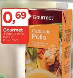 Suma Supermercados Gourmet - caldo de pollo oferta