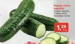 Suma Supermercados Origen - pepino corto español oferta