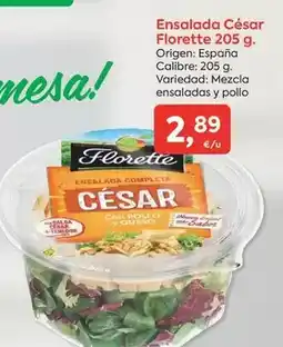 Suma Supermercados Florette - ensalada cesar oferta