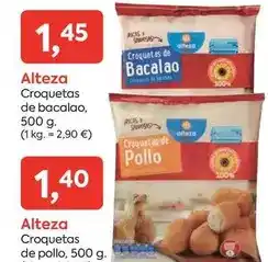 Suma Supermercados Alteza - croquetas de bacalao oferta