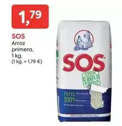 Suma Supermercados Sos - arroz primera oferta