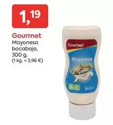 Suma Supermercados Gourmet - mayonesa bocabajo oferta