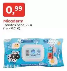 Suma Supermercados Micaderm - toallitas bebé oferta
