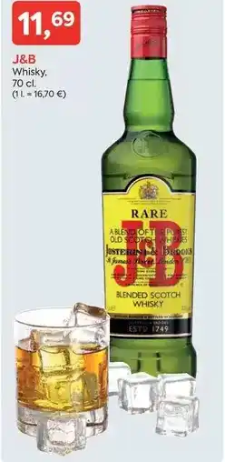 Suma Supermercados J&b - whisky oferta