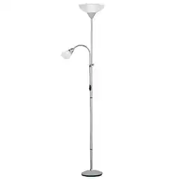 BricoCentro Lámpara de pie erzwo con lector e27+e14 oferta