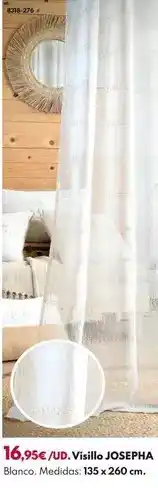 BricoCentro Visillo josepha oferta