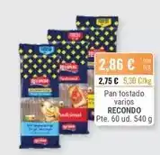 Cuevas Cash Recondo - pan tostado varios oferta