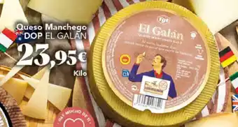 Gadis EL GALAN Queso Manchego DOP oferta