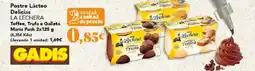 Gadis LA LECHERA Postre Lácteo Delicias Toffee, Trufa o Galleta. oferta