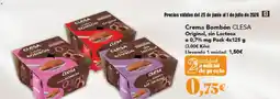 Gadis CLESA Crema Bombón Original, sin Lactosa o 0.7% oferta