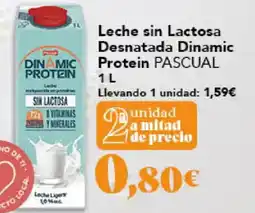 Gadis PASCUAL Leche sin Lactosa Desnatada Dinamic Protein oferta