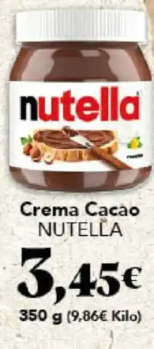 Gadis NUTELLA Crema Cacao oferta