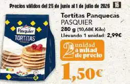 Gadis PASQUIER Tortitas Panquecas oferta