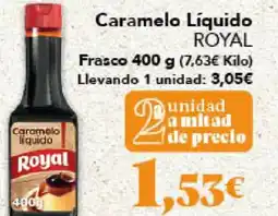 Gadis ROYAL Caramelo Líquido Frasco oferta