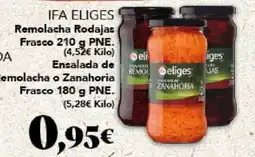 Gadis IFA ELIGES Remolacha Rodajas Frasco Ensalada de Remolacha o Zanahoria Frasco oferta