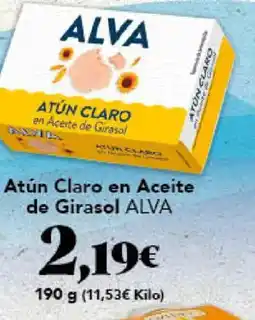 Gadis ALVA Atún Claro en Aceite de Girasol oferta