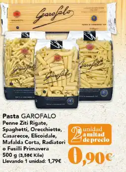 Gadis GAROFALOPasta Penne Ziti Rigate, Spaghetti, Orecchiette, Casarecce, Elicoidale, Mafalda Corta, Radiatori o Fusilli Primavera oferta