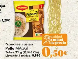 Gadis MAGGI Noodles Fusian Pollo Sobre oferta