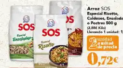 Gadis SOS Arroz Especial Risotto, Caldosos, Ensaladas o Postres oferta