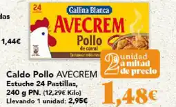 Gadis AVECREM Caldo Pollo oferta