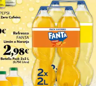 Gadis FANTA Refresco Limón o Naranja oferta
