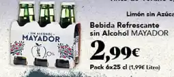 Gadis MAYADOR Bebida Refrescante sin Alcohol oferta